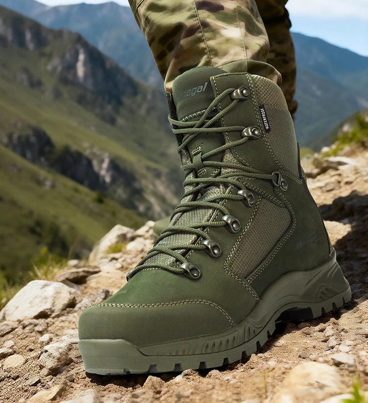 Puncture-Proof Waterproof Combat Boots